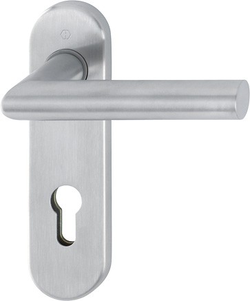 Hoppe Türgriffgarnitur Amsterdam PZ F69 Edelstahl E1400Z/353K SST