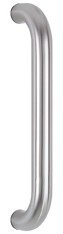 Behle Stoßgriff U - Form gerade ES 30.350 u Edelstahl feinmatt poliert Dm. 30 mm