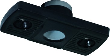 FUHR Stangenführung für 10mm Rundstange mit Führungsbuchse 23x50mm