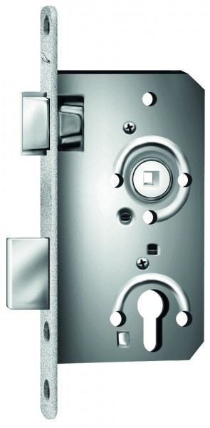 gelbrot Einsteckschloß 65 Dorn 20 Stulp PZW 72 8 mm Nuß rs silberfarbig Klasse 3