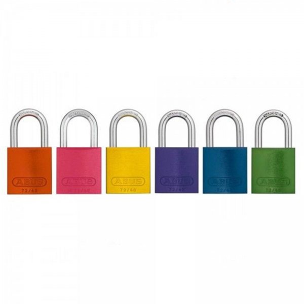 ABUS Aluminium 72/40 Color Vorhangschloss