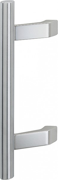 Hoppe Bügelgriff E5014 400/250 F69/F1-2 Edelstahl matt/Alu natur matt