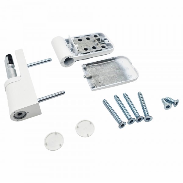 Simonswerk SIKU 3D Haustür Aufschraubband 2-tlg K 4040 bis 80 kg 15-19 mm verkehrsweis RAL 9016