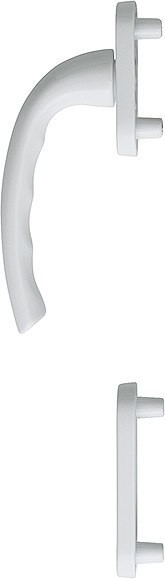 HOPPE Balkontür Rosettengarnitur Tokyo F9016 10 mm Nocken , 7 mm VK , PZ