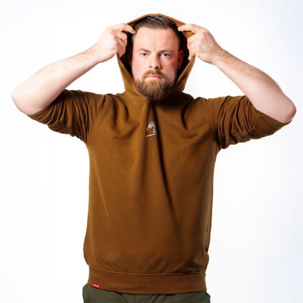 MACH ICH® Hoodie mit Classic Logo Unisex (Ziegelbraun)