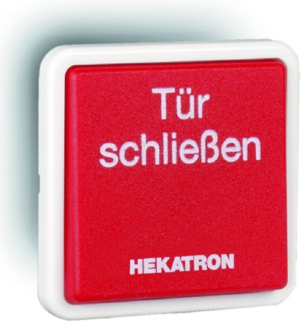 Hekatron Handauslösetaster Auf - Unterputzmontage Typ HAT 02 Nr. 6500143
