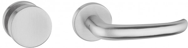 Glutz WE - Grt. Superior Lugano 48050 Knopf flach / Rosette rund 9mm
