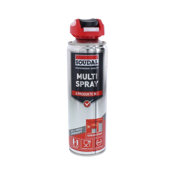 SOUDAL Multi-Spray Genius mit 2-Wege-Sprühkopf 300 ml 155614