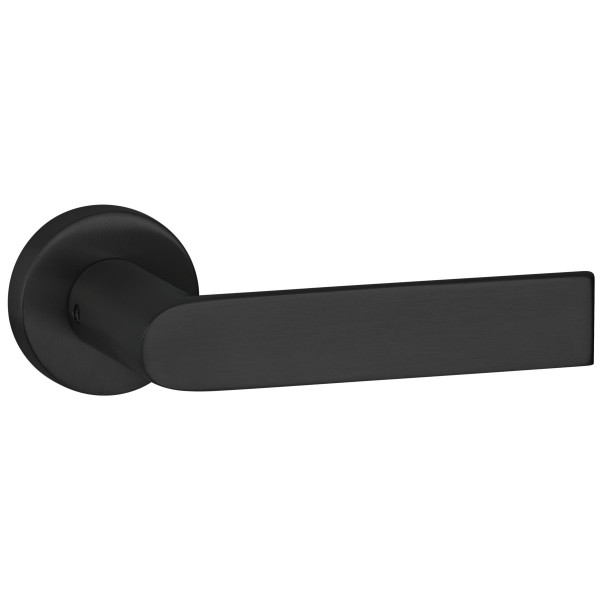 Hermat ZT-Drückergarnitur 1813 BASIC 13 Oberfl. 74 Classic Black, ähnl. RAL 9005