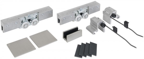 Hermat Grundkarton 9170 San Remo o. Laufprofil F9 Edelstahlfarben