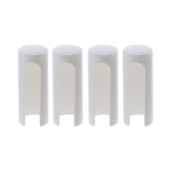 HOPPE Zierhülse für Innentür-Bänder mit gerader Kappe Weiß 6493894