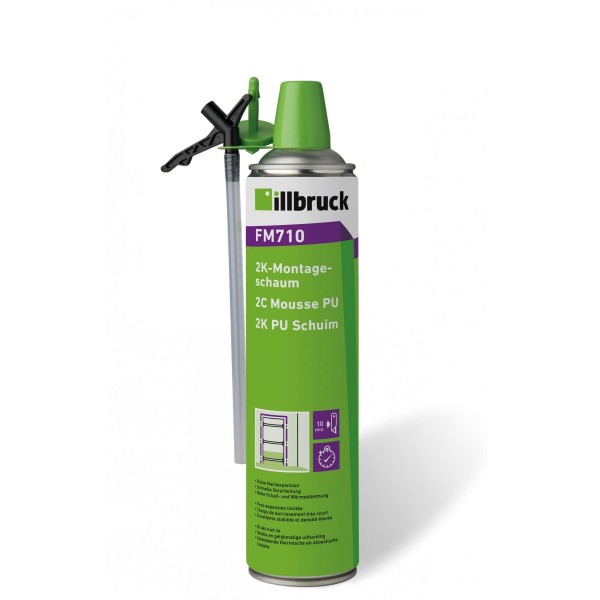 illbruck FM710 2K-Montageschaum 400ml grün 2-komponentiger Polyurethanschaum