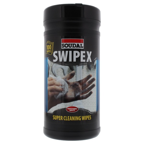 Soudal Reinigungstücher SWIPEX Super Cleaning Wipes 100 Stück