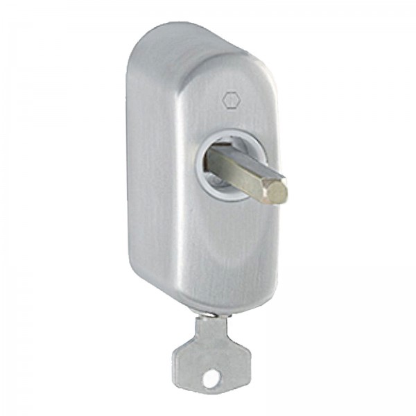 HOPPE Fenstergriff-Rosette abschließbar EUS950S 100NM VK 7/32 mm Secustik