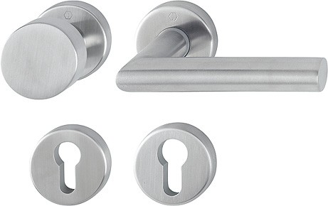 Hoppe Wechselgarnitur Amsterdam PZ F69 Edelstahl E58/42KV/42KVS/1400Z SST