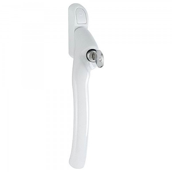 [BA] Hoppe Fenstergriff Tokyo 0710EVKS/6 abschließbar links F9016 NW 1 7/050 2611163