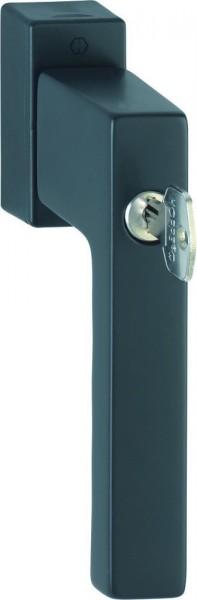 Hoppe Fenstergriff Toulon 0737S/US947-1 Secu VK 7/32-42 F9714M mit Schrauben