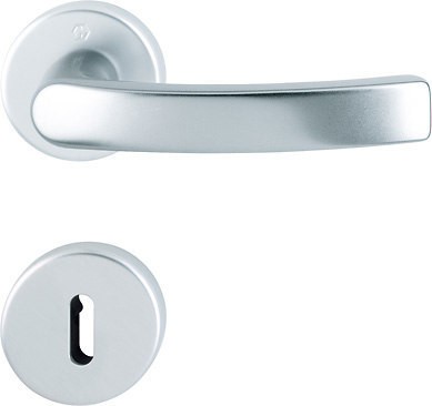 HOPPE Tür Rosetten-Garnitur Luxembourg - 199/42KB/42KBS (BB) Buntbart-Garnitur 37-42 F1