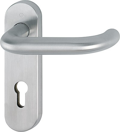 Hoppe FS AP Türgriffgarnitur Paris F69 matt PZ 72 mm FS-AP E138/353KH