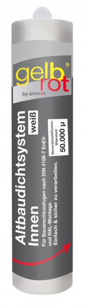 gelbrot Altbau Dichtsystem innen weiß 310 ml Kartusche