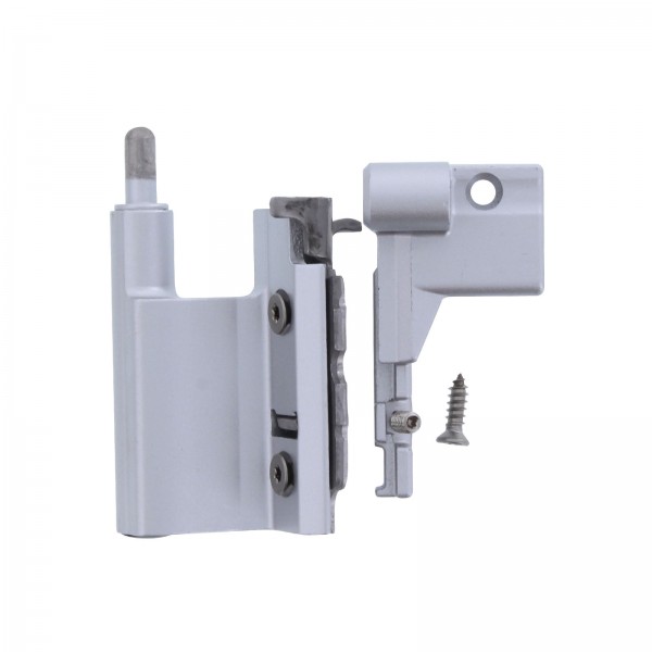Schüco Fenster Ecklager Eckband Bausatz Metall LS Silber 275563