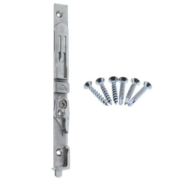 Roto Centro 100 Kantenriegel 7/8 R604A75 E11 links mit ToniTec Schraubenset KL-FR 6