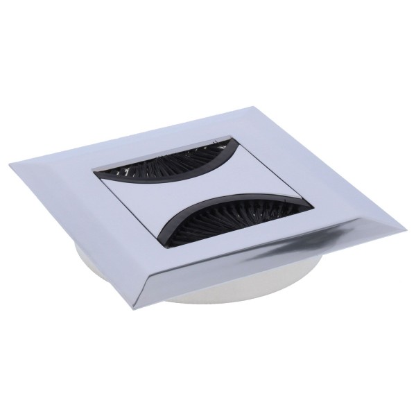 ToniTec® Kabeldurchlass Kabeldose Kabeldurchführung Zinkdruckguss Zamak 80 mm