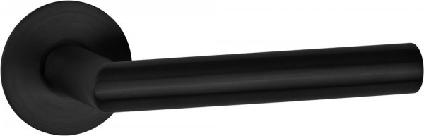 Hermat ZT - Drückerpaar 1802 BASIC 02 Oberfl. 74 (Classic Black beschichtet)