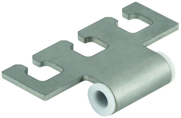 Dorma Glas Rahmenteil VX für 11.230 und 11.288 Edelstahl