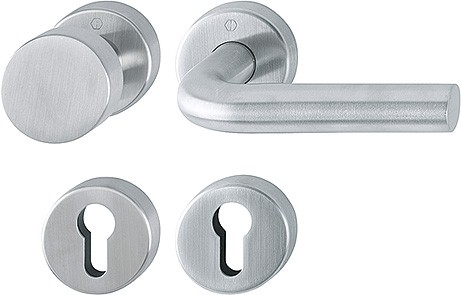 Hoppe Wechselgarnitur Bonn PZ F69 Edelstahl matt E58/42H/42HKVS/150