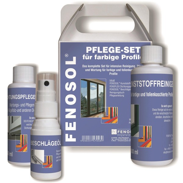 Fenoplast FENOSOL MINI Pflegeset für PVC-DEKOR 100ml Dekorreiniger, 50ml Dichtungspfl.