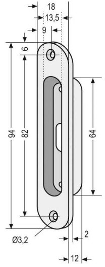 effeff Halterung Montagehilfe zu Modellreihe 10360 Nr. 10361--------00