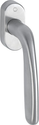 Hoppe Fenstergriff Cardiff E0850/U23 VK 7/35 F69 ohne Schrauben