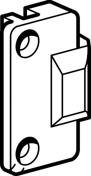 Roto Mittelschließer verdeckt K Rahmenteil NT