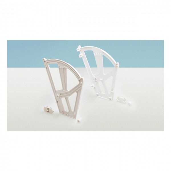 Hettich Schuhschrankbeschlag 1 Fach Kunststoff weiß N