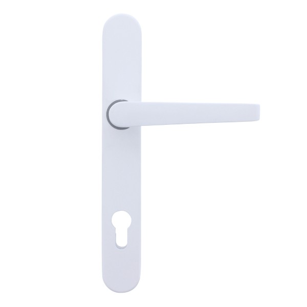 ToniTec® VARIO Halbgarnitur mit flachen Drücker, PZ 92 mm mit variablen Schraublöchern