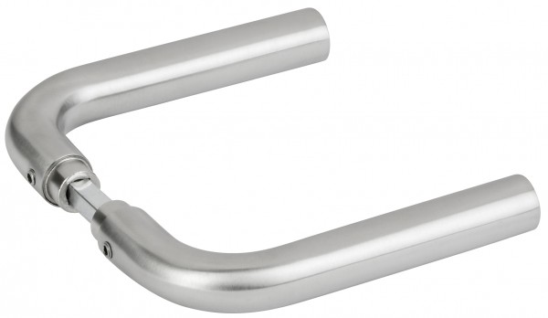 Hermat Drückerpaar BASIC 03 60 Edelstahl matt