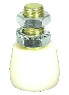 Woelm Führung Nr. 449 S verzinkt mit Nylonrolle