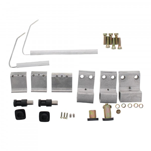 Dr. Hahn Türband 3 A875 3-teilig Metall roh zum Eloxieren