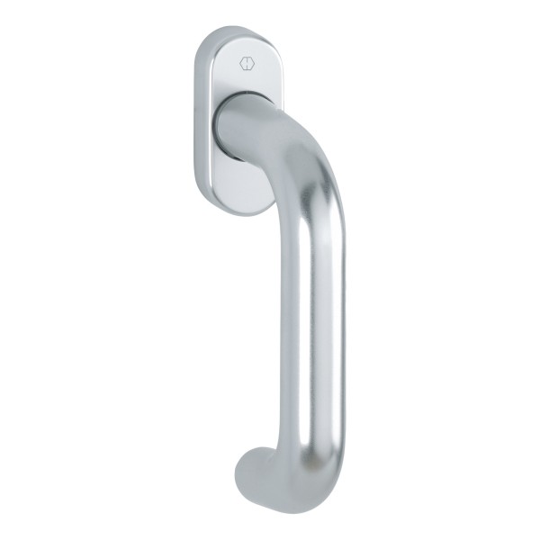 Hoppe Fenstergriff Paris 038/U30 VK 7/37 F1 mit Schrauben