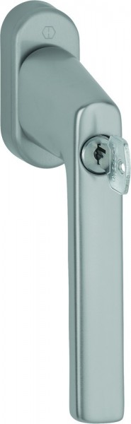 HOPPE Fenstergriff Hamburg 0700LS/U26 abschl. VK 7/32-42 F9 mit Schrauben