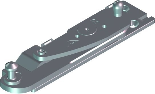 Roto Ecklager R H FZ 24 3-flg. Rs Designo II