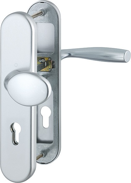 Hoppe Wechselgarnitur Vitoria ES1 F1 Aluminium natur 76G/3331/3410/1515
