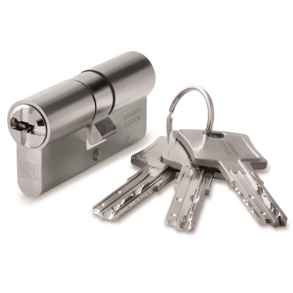 WINKHAUS Profil-Doppelzylinder WINKHAUS ON-tra 30 / 65 mm, beids. schließend, ONT51