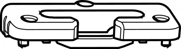 Roto Kipplager K o.B. für Profil Gealan 3000 links/rechts NT