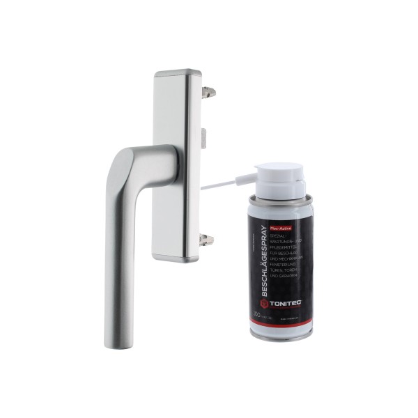 WICONA Fenstergriff Getriebegriff Aluminium silber 061675