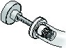 FSB Befestigungsart 04 / M8 ER / 6204 Türstärke 65 - 74 mm Nr. 0580 4365 6204