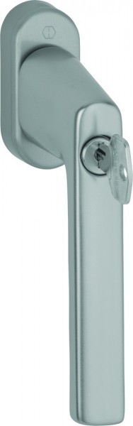 Hoppe Fenstergriff Hamburg 0700LS/U26 Secu100 VK 7/32-42 F9 mit Schrauben