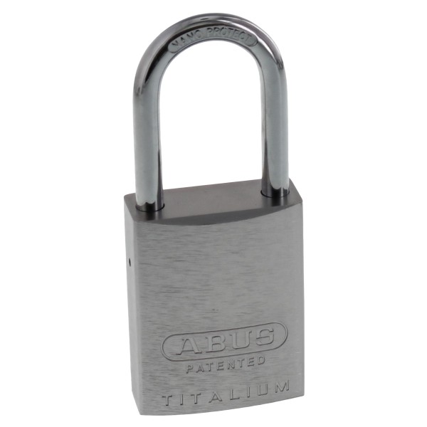 ABUS TITALIUM™ Vorhangschloss 83AL/40 ohne Zylinder silber