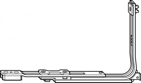 Roto Eckumlenkung RB für Rundbogen ohne Zunge N400A17006 Mat.-Nr. 255 273 ROTO NT